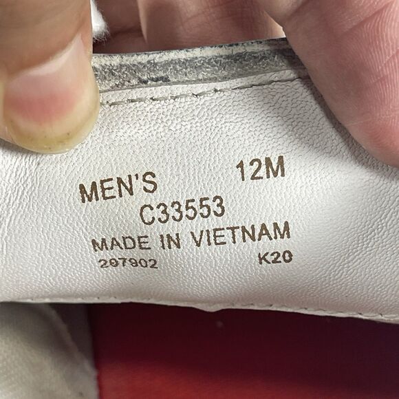 Cole Haan GrandPro Rally Court Sneaker White Red Leather Men’s Size 12 M C33553 - Picture 8 of 8